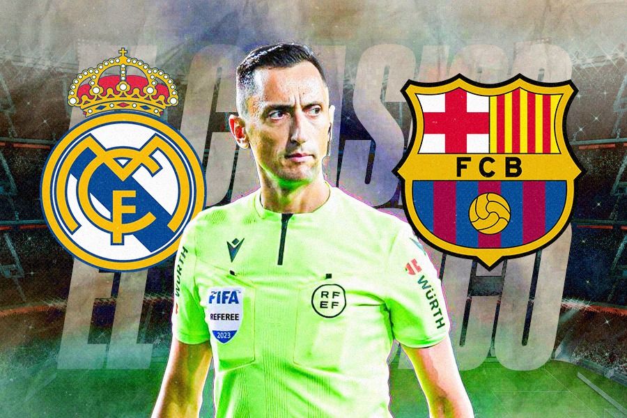 Tidak Disukai Real Madrid dan Barcelona, Wasit Sanchez Martinez Pimpin El Clasico