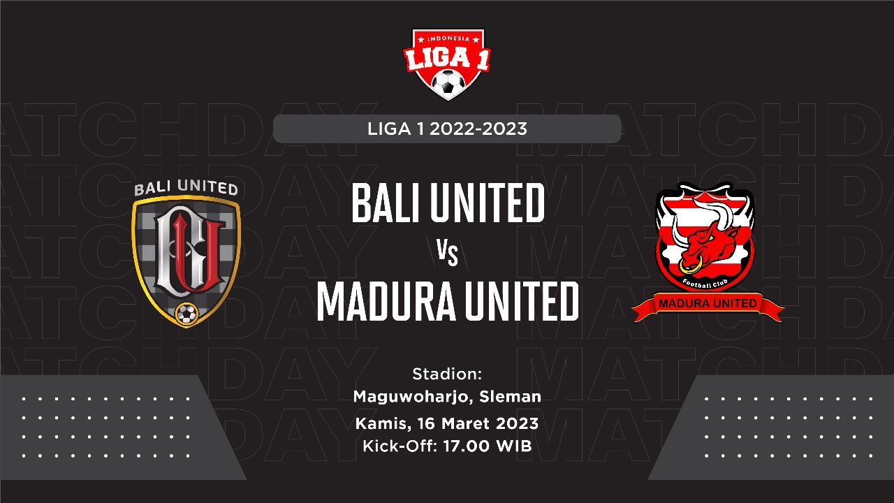 Cover laga Bali United vs Madura United. (Grafis: Hendy AS/Skor.id)