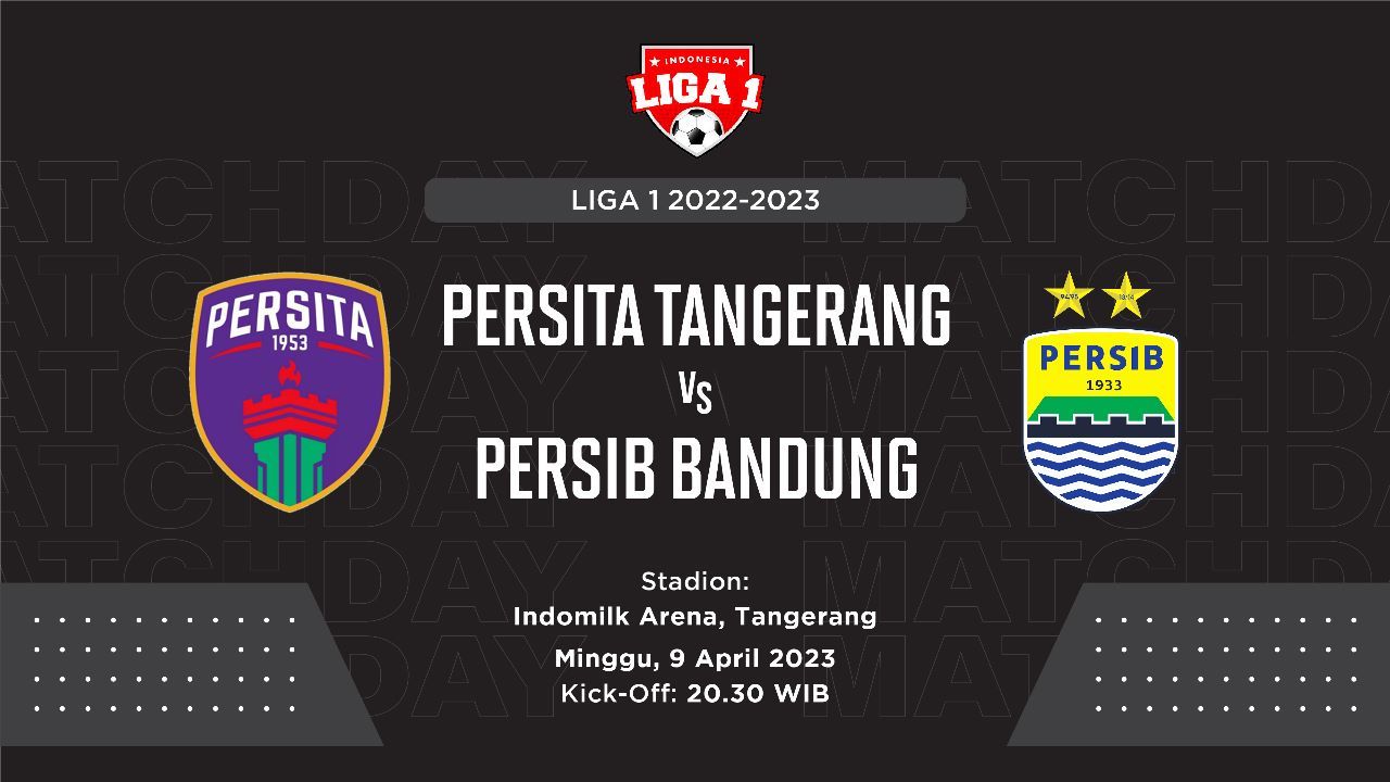 Persita Tangerang vs Persib Bandung. (Hendy AS/Skor.id)