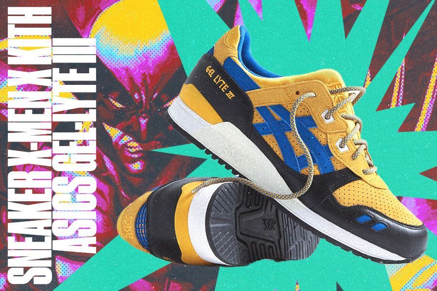 Kolaborasi KITH dan X-Men meluncurkan 7 varian Asics Gel-Lyte III. (M. Yusuf/Skor.id)