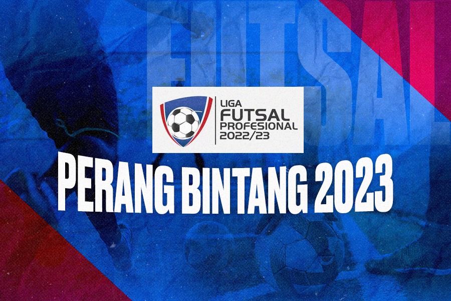 Cover Perang Bintang 2023; Pro Futsal League 2022-2023 dan Women Pro Futsal League 2022-2023. (Dede Mauladi/Skor.id)