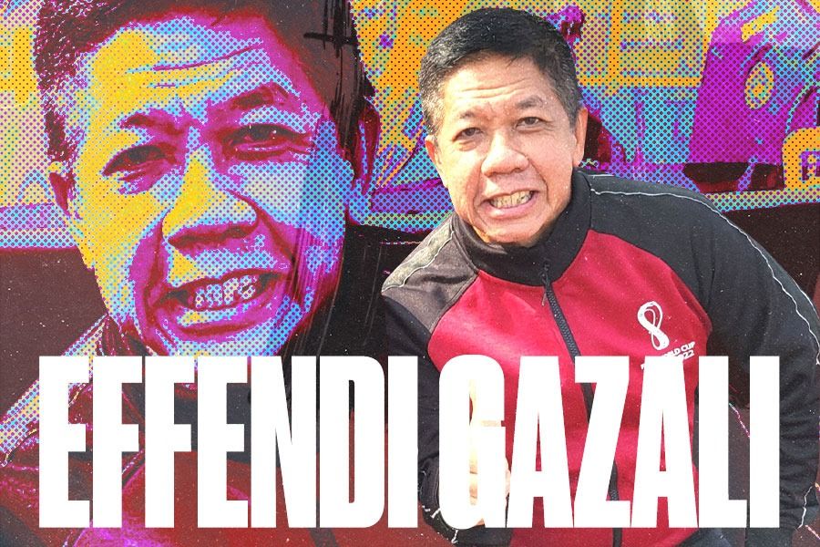 Pengamat sepak bola asal Indonesia, Effendi Gazali.