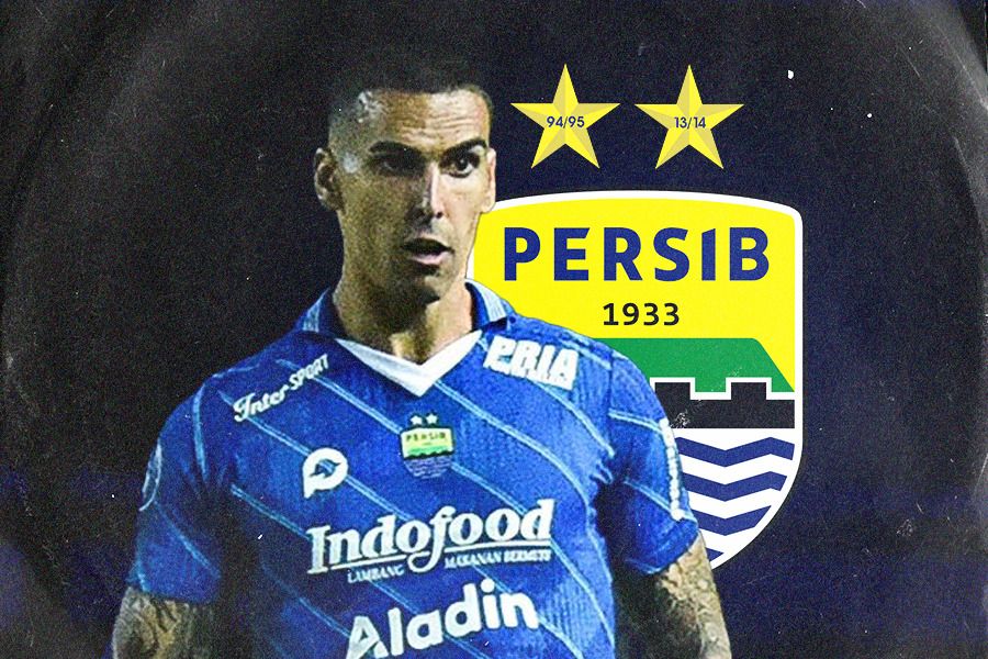 Alberto Rodriguez, pemain asing Persib Bandung di Liga 1 2023-2024. (Jovi Arnanda/Skor.id)