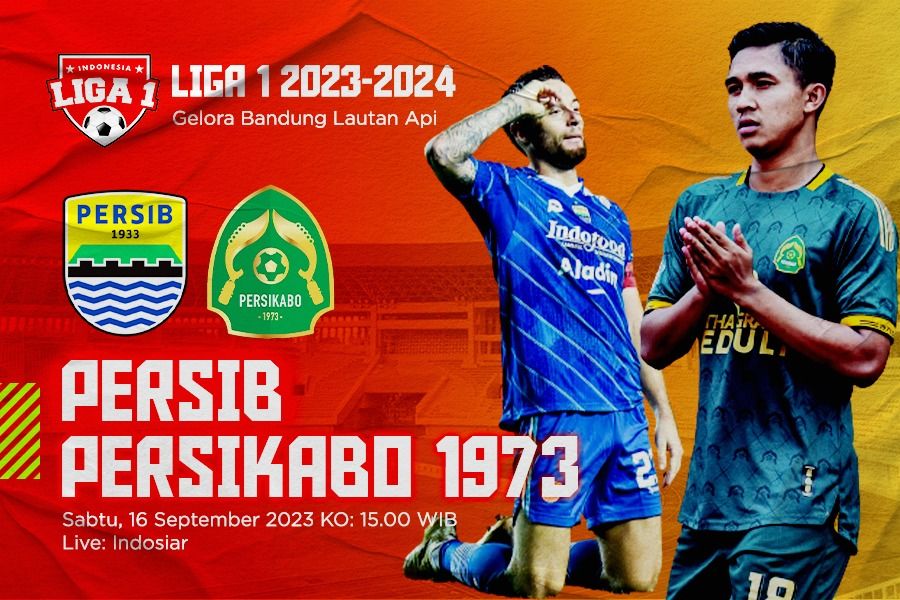 Cover Derby Jabar, Persib Bandung vs Persikabo 1973 pada pekan ke-12 Liga 1 2023-2024. (Rahmat Ari Hidayat/Skor.id)
