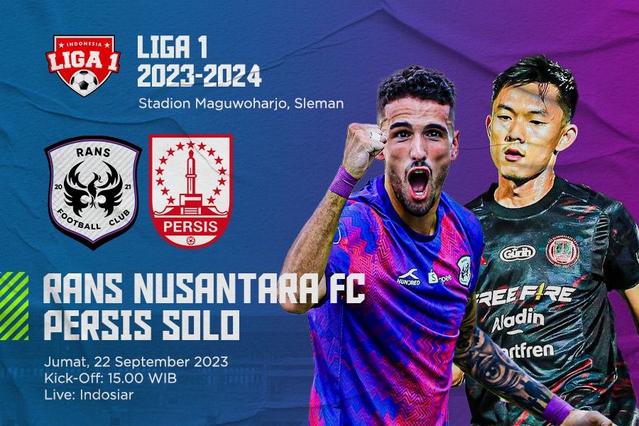 Rans Nusantara FC vs Persis Solo pada pekan ke-13 Liga 1 2023-2024. (Dede Mauladi/Skor.id)