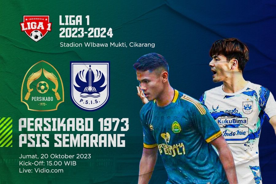 Laga Persikabo 1973 vs PSIS Semarang akan tersaji pada pekan ke-16 Liga 1 2023-2024. (Dede Mauladi/Skor.id)