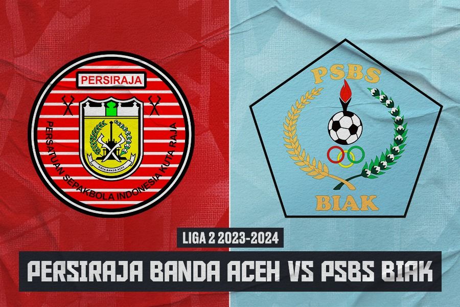 Persiraja Banda Aceh vs PSBS Biak pada semifinal leg pertama Liga 2 2023-2024 yang akan digelar di Stadion Langsa, Aceh, pada 25 Februari 2024.