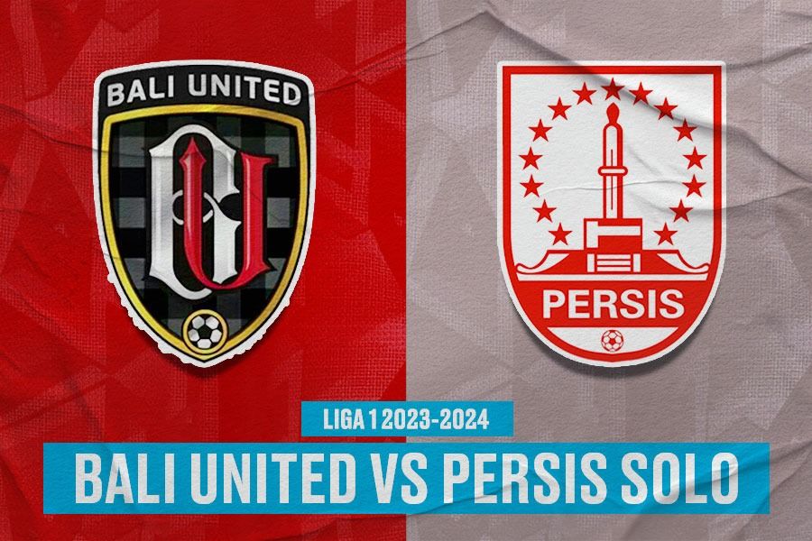 Bali United vs Persis Solo pada pekan ke-26 Liga 1 2023-2024 yang digelar di Stadion Kapten I Wayan Dipta, Gianyar, 29 Februari 2024. (Yusuf/Skor.id)