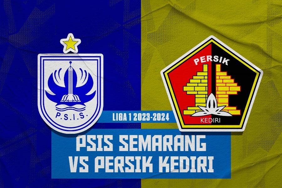 PSIS Semarang vs Persik Kediri pada pekan ke-27 Liga 1 2023-2024 di Stadion Moch Soebroto, Magelang, 3 Maret 2024. (Hendy Andika/Skor.id)