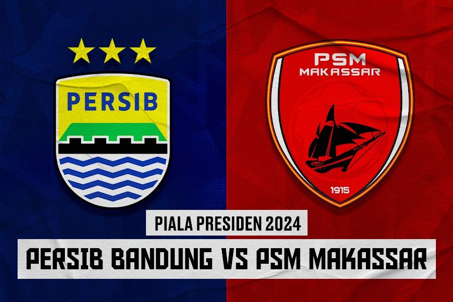 Persib Bandung vs PSM Makassar di Piala Presiden 2024 pada 19 Juli 2024. (Dede Sopatal Mauladi/Skor.id)