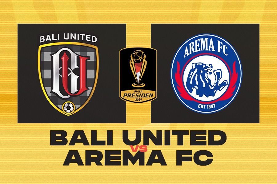 Bali United vs Arema FC di Grup B Piala Presiden 2024 pada 21 Juli 2024. (Rahmat Ari Hidayat/Skor.id)