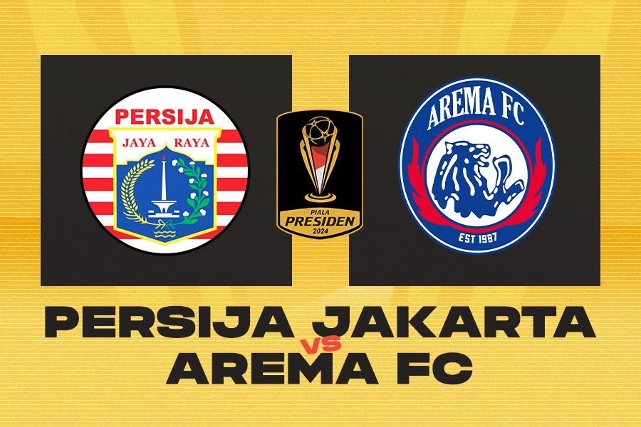 Persija Jakarta vs Arema FC di Grup B Piala Presiden 2024 pada 24 Juli 2024. (Rahmat Ari Hidayat/Skor.id)