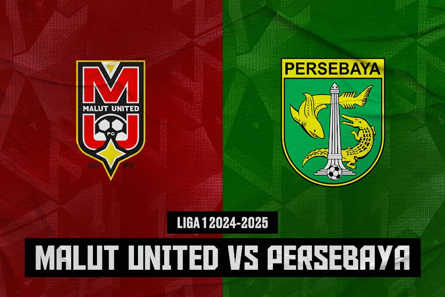 Malut United vs Persebaya Surabaya di pekan kedua Liga 1 2024-2025 pada 16 Agustus 2024. (Jovi Arnanda/Skor.id)