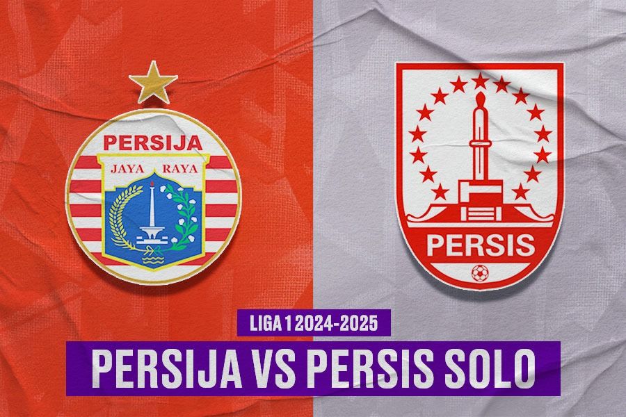 Persija Jakarta vs Persis Solo pada pekan ketiga Liga 1 2024-2025 di Jakarta International Stadium (JIS), Jakarta, pada 24 Agustus 2024. (Yusuf/Skor.id)