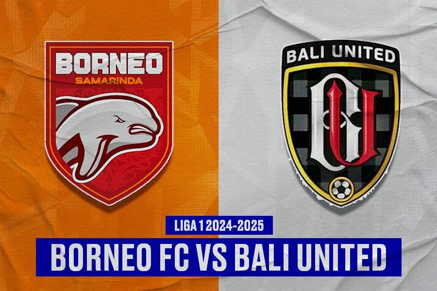 Borneo FC vs Bali United pada pekan ketiga Liga 1 2024-2025 di Stadion Batakan, Balikpapan, 27 Agustus 2024. (Yusuf/Skor.id)