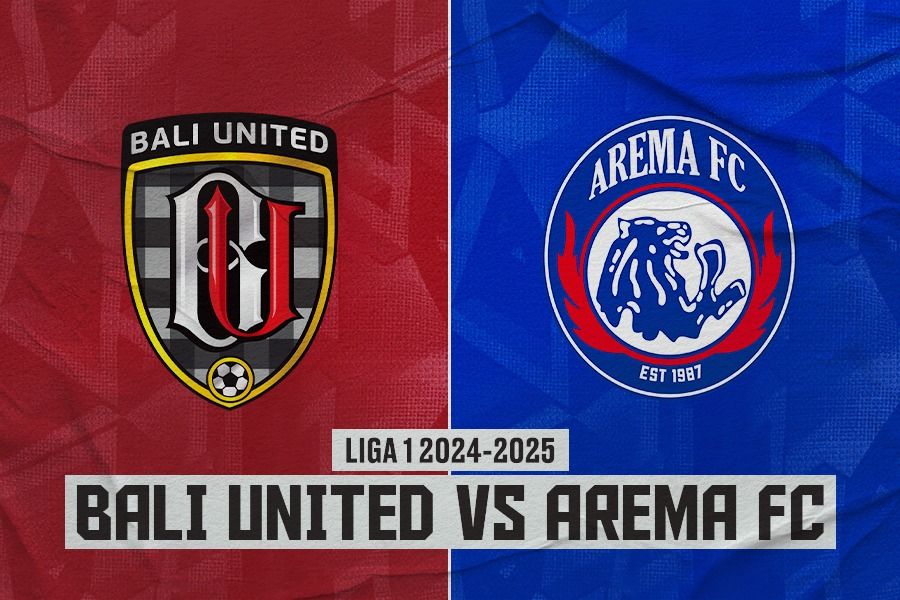 Bali United vs Arema FC pada pekan keempat Liga 1 2024-2025 di Stadion Kapten I Wayan Dipta, Gianyar, pada 11 September 2024. (Rahmat Ari Hidayat/Skor.id)