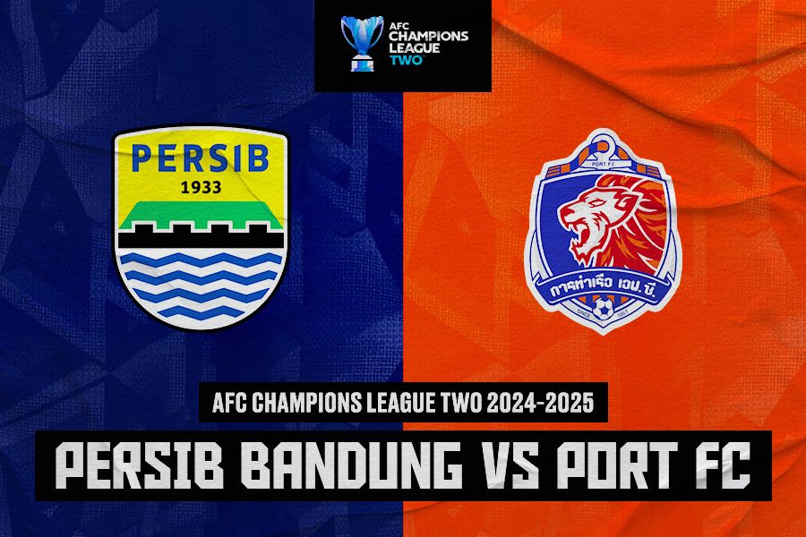 Persib Bandung vs Port FC pada AFC Champions League 2024-2025 di Stadion Si Jalak Harupat, Bandung, 19 September 2024. (Jovi Arnanda/Skor.id)