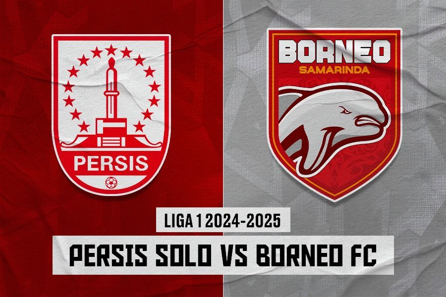 Persis Solo vs Borneo FC di pekan kedelapan Liga 1 2024-2025 pada 19 Oktober 2024. (Dede Sopatal Mauladi/Skor.id)