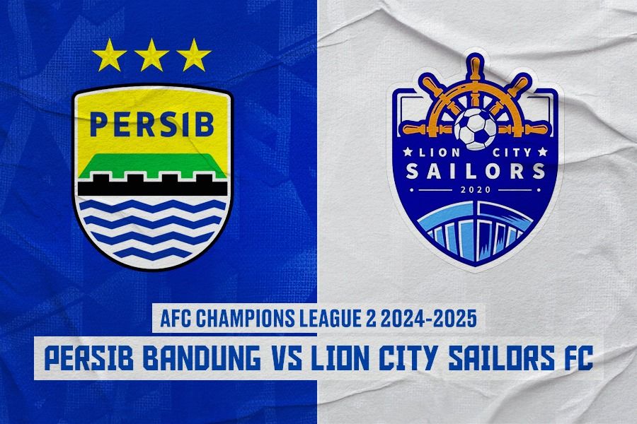 Persib Bandung vs Lion City Sailors FC di Grup F AFC Champions League 2 2024-2025 pada 24 Oktober 2024. (Rahmat Ari Hidayat/Skor.id)