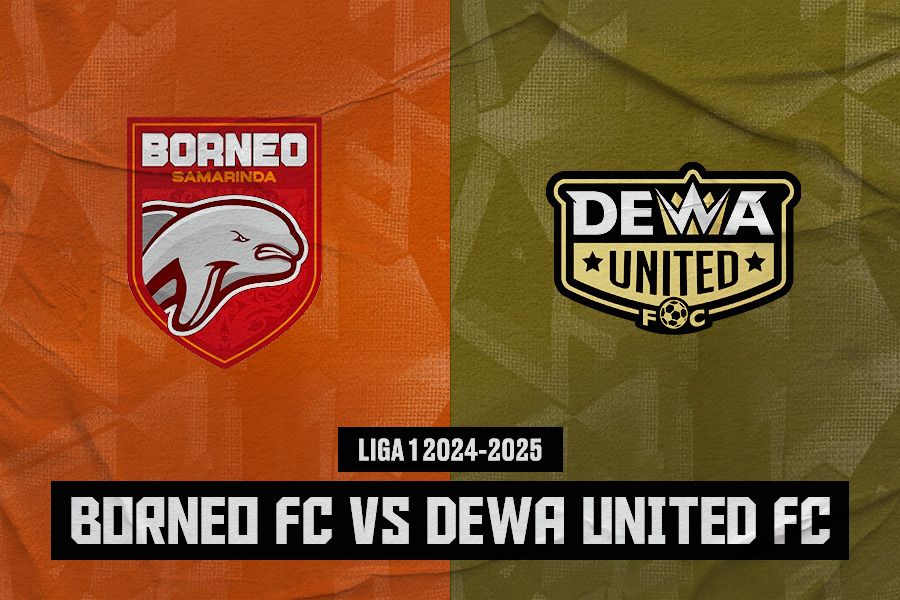 Borneo FC vs Dewa United FC di pekan ke-10 Liga 1 2024-2025 pada 2 November 2024. (Jovi Arnanda/Skor.id)