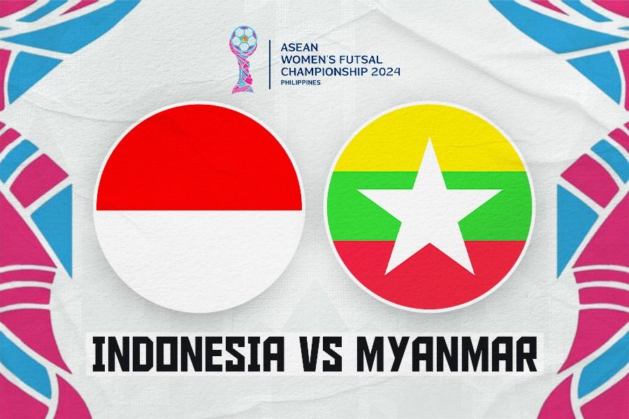 Timnas futsal putri Indonesia vs Timnas futsal putri Myanmar pada Piala AFF Futsal Wanita 2024 atau ASEAN Women's Futsal Championsip 2024 di Filipina, 19 November 2024. (Dede Sopatal Mauladi/Skor.id)