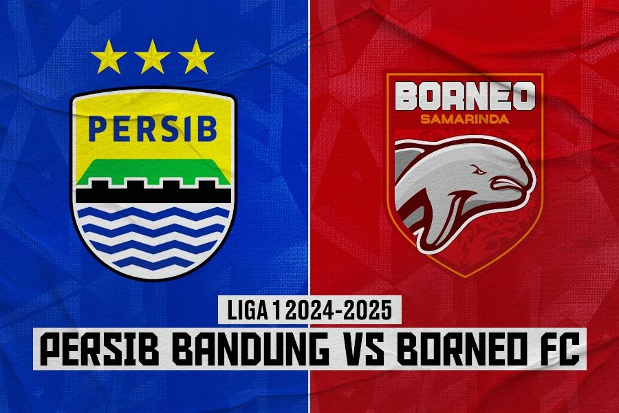 Persib Bandung vs Borneo FC di pekan ke-11 Liga 1 2024-2025 pada 22 November 2024. (Rahmat Ari Hidayat/Skor.id)