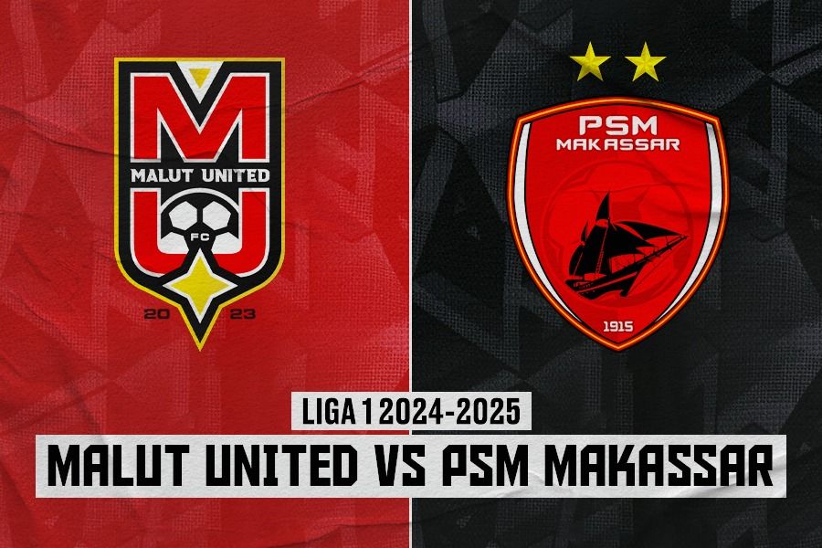 Malut United vs PSM Makassar di pekan ke-15 Liga 1 2024-2025 pada 17 Desember 2024. (Rahmat Ari Hidayat/Skor.id)