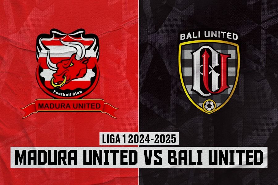 Madura United vs Bali United di pekan ke-16 Liga 1 2024-2025 pada 20 Desember 2024. (Rahmat Ari Hidayat/Skor.id)