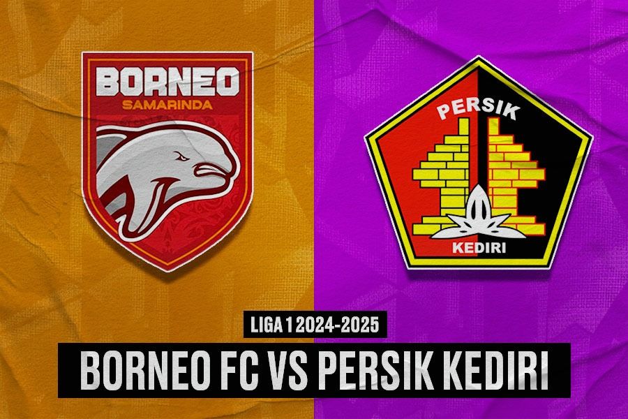 Borneo FC vs Persik Kediri di pekan ke-17 Liga 1 2024-2025 pada 27 Desember 2024. (Yusuf/Skor.id)