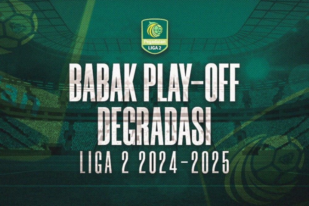 Babak Play-off Degradasi Liga 2 2024-2025. (Hendy Andika/Skor.id)