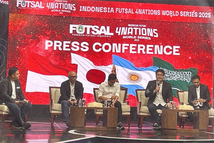 FFI mengumumkan akan menggelar Indonesia Futsal 4 Nations World Series 2025 untuk Timnas futsal Indonesia pada FIFA Matchday Futsal periode Januari 2025. (Foto: Taufani Rahmanda/Grafis: Rahmat Ari Hidayat/Skor.id)