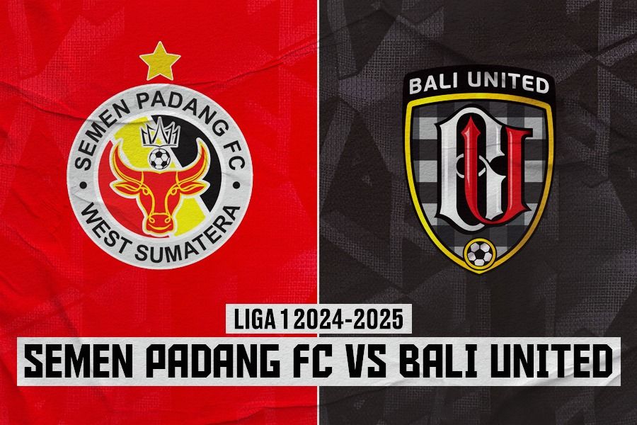 Semen Padang FC vs Bali United di pekan ke-19 Liga 1 2024-2025 pada 20 Januari 2025. (Rahmat Ari Hidayat/Skor.id)