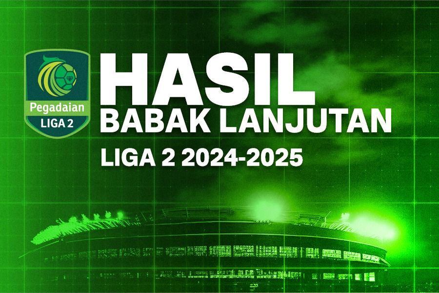 Hasil babak lanjutan (8 besar atau play-off degradasi) Liga 2 2024-2025. (Rahmat Ari Hidayat/Skor.id)