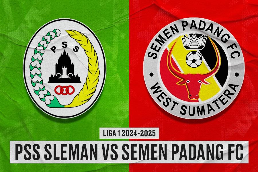 PSS Sleman vs Semen Padang FC di pekan ke-20 Liga 1 2024-2025 pada 26 Januari 2025. (Yusuf/Skor.id)