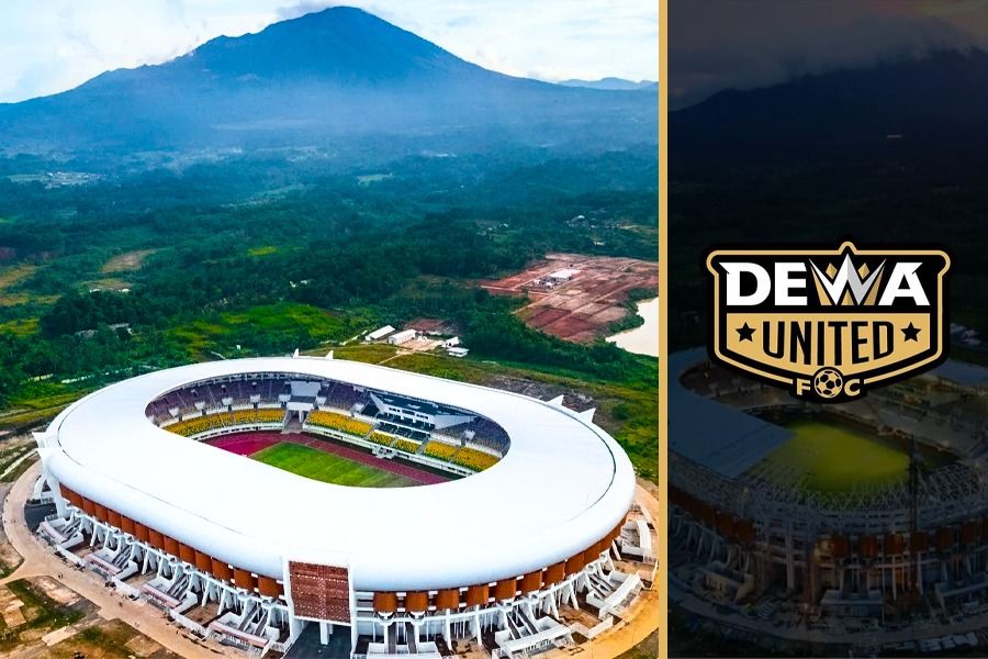 Banten International Stadium, Serang, jadi kandang baru Dewa United FC. (Rahmat Ari Hidayat/Skor.id)