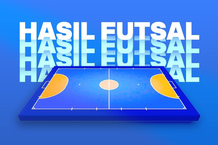 Hasil pertandingan futsal. (Rahmat Ari Hidayat/Skor.id)