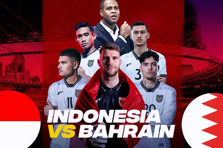 Prediksi dan Link Live Streaming Timnas Indonesia vs Bahrain di Kualifikasi Piala Dunia 2026