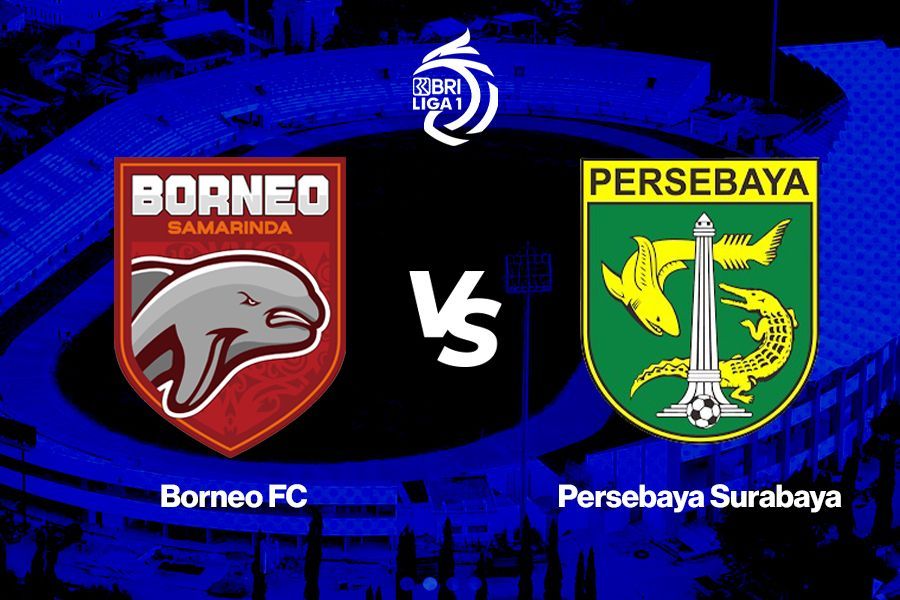 Borneo FC vs Persebaya Surabaya pada penutup pekan ke-33 Liga 1 2024-2025 di Staadion Segiri, Samarinda, 18 Mei 2025. (Deni Sulaeman/Skor.id)