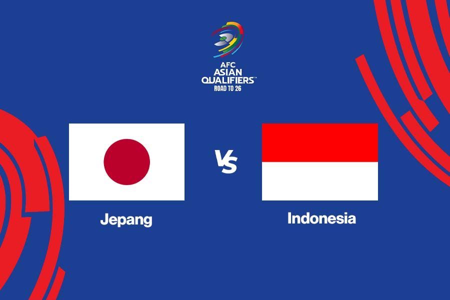 Timnas Jepang vs Timnas Indonesia (Jepang vs Indonesia) pada Grup C putaran ketiga Kualifikasi Piala Dunia 2026 zona Asia, 10 Juni 2025. (Deni Sulaeman/Skor.id)