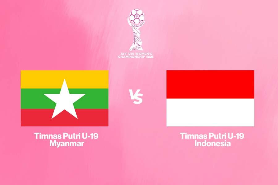 Timnas putri U-19 Myanmar vs Timnas putri U-19 Indonesia pada perebutan peringkat ketiga Piala AFF Wanita U-19 2025 atau ASEAN U-19 Girls Championship 2025 di Vietnam pada 18 Juni 2025. (Deni Sulaeman/Skor.id)