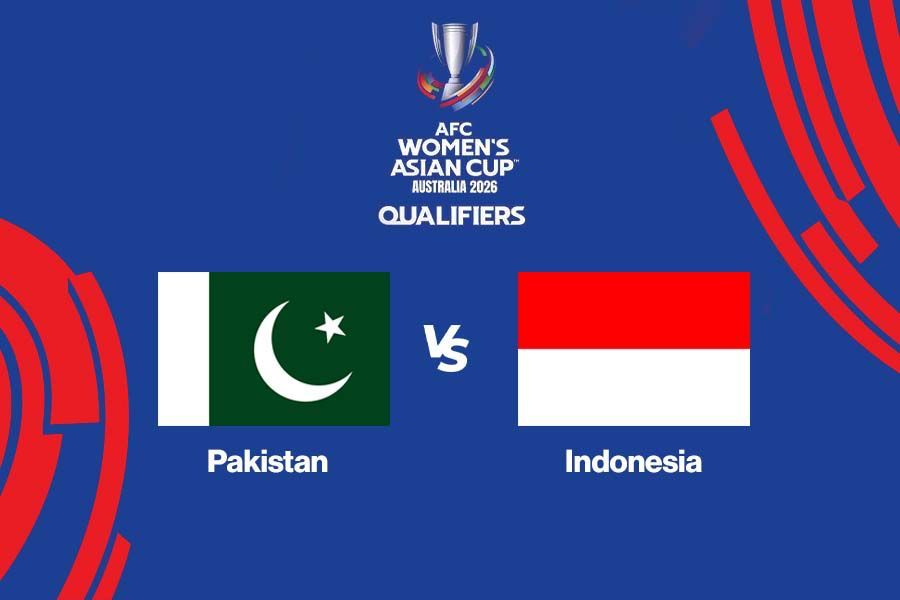 Timnas putri Pakistan vs Timnas putri Indonesia (Pakistan vs Indonesia) di Grup D Kualifikasi Piala Asia Wanita 2026 pada 2 Juli 2025. (Deni Sulaeman/Skor.id)