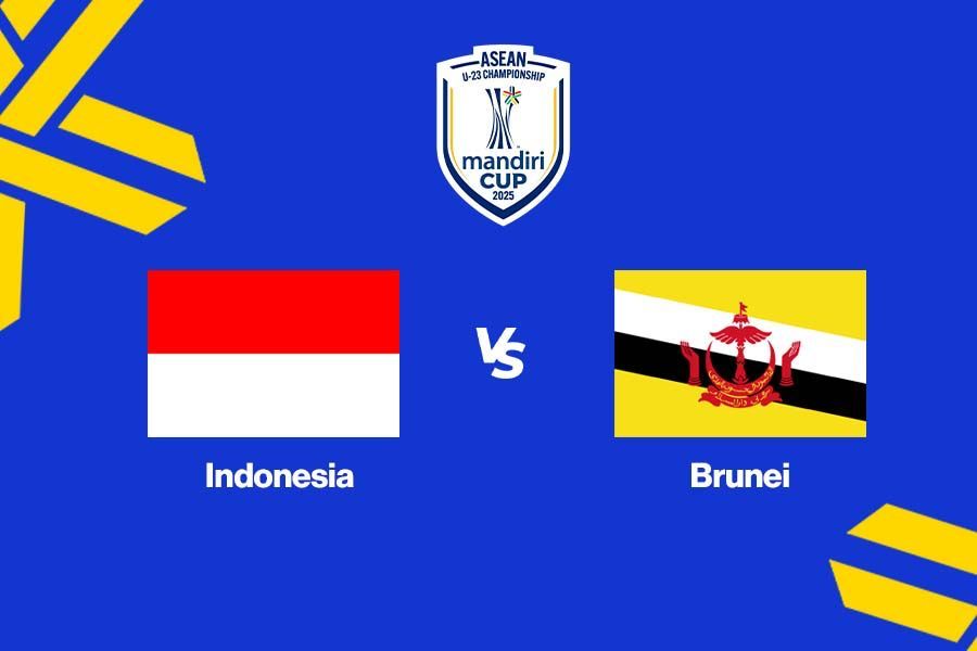 Timnas U-23 Indonesia vs Timnas U-23 Brunei Darussalam (Indonesia U-23 vs Brunei Darussalam U-23) di Grup A PIala AFF U-23 2025 atau ASEAN U-23 Championship 2025 pada 15 Juli 2025. (Deni Sulaeman/Skor.id)