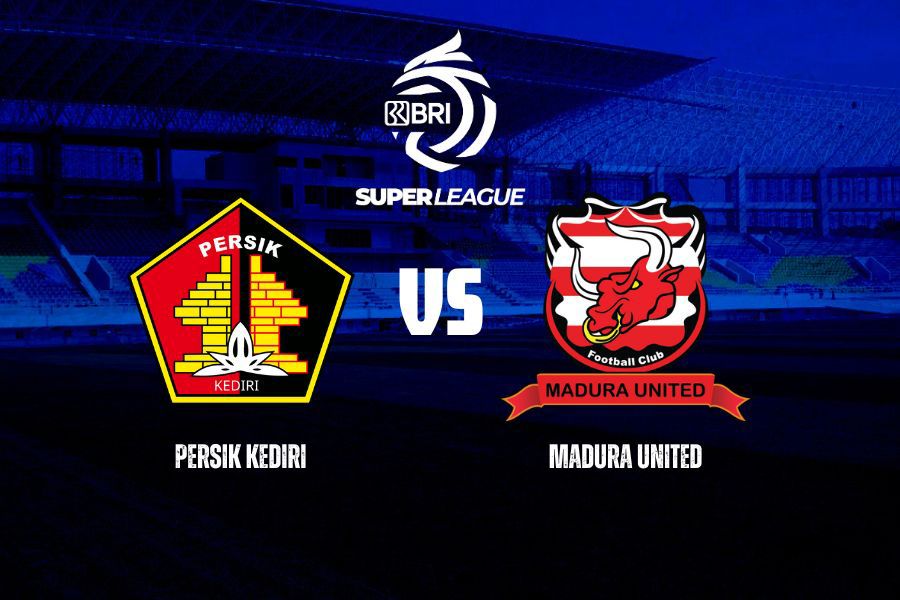 Persik Kediri vs Madura United di pekan kedua Super League 2025-2026 pada 16 Agustus 2025. (Yudhy Kurniawan/Skor.id)