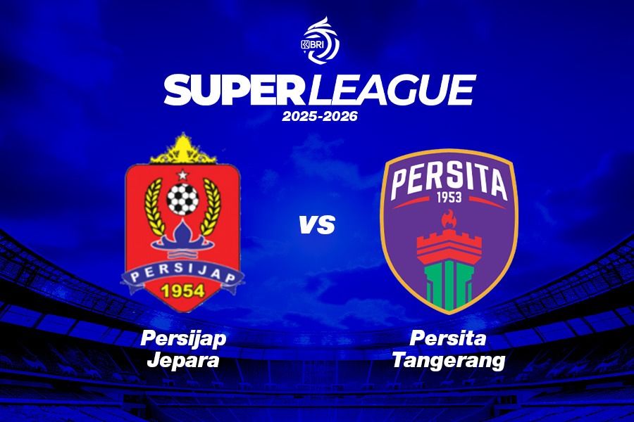 Persijap Jepara vs Persita Tangerang di pekan keenam Super League 2025-2026 pada 21 September 2025. (Kevin Bagus Prinusa/Skor.id)