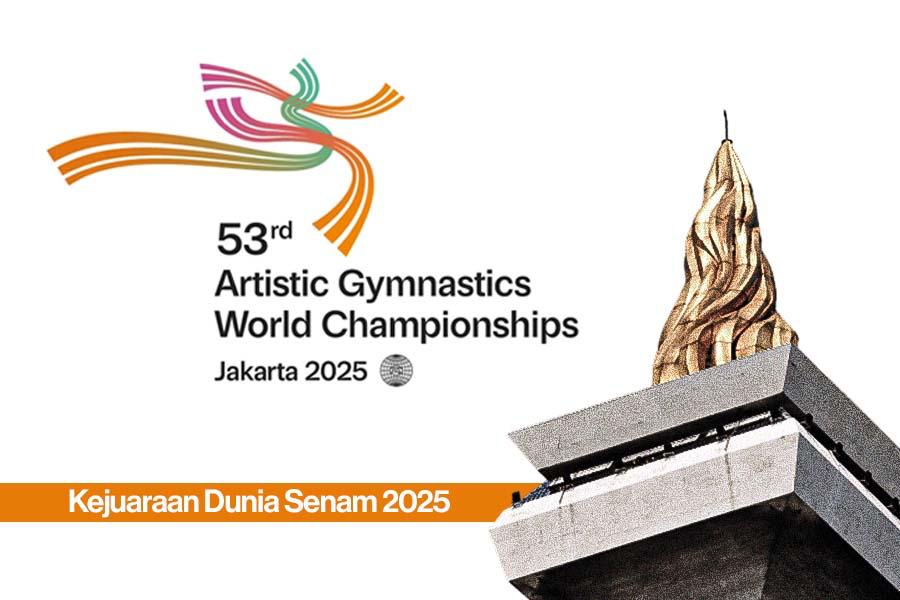 Kejuaraan Dunia Senam 2025 atau 53rd Artistic Gymnastics World Championships 2025. (Deni Sulaeman/Skor.id)