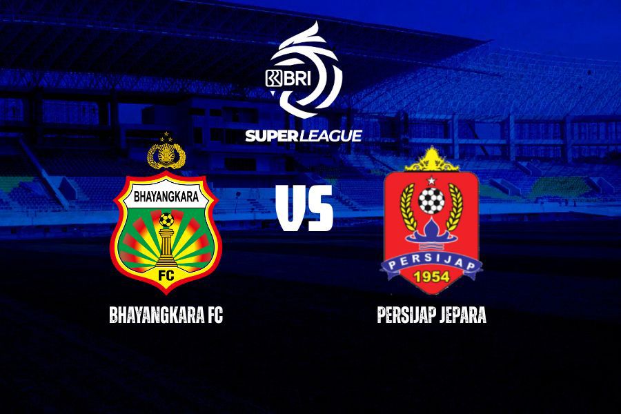 Bhayangkara FC vs Persijap Jepara di pekan ke-10 Super League 2025-2026 pada 27 Oktober 2025. (Yudhy Kurniawan/Skor.id)