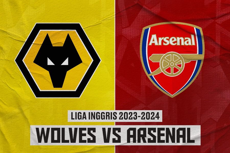 Wolverhampton vs Arsenal di Liga Inggris 2023-2024. (Rahmat Ari Hidayat/Skor.id).
