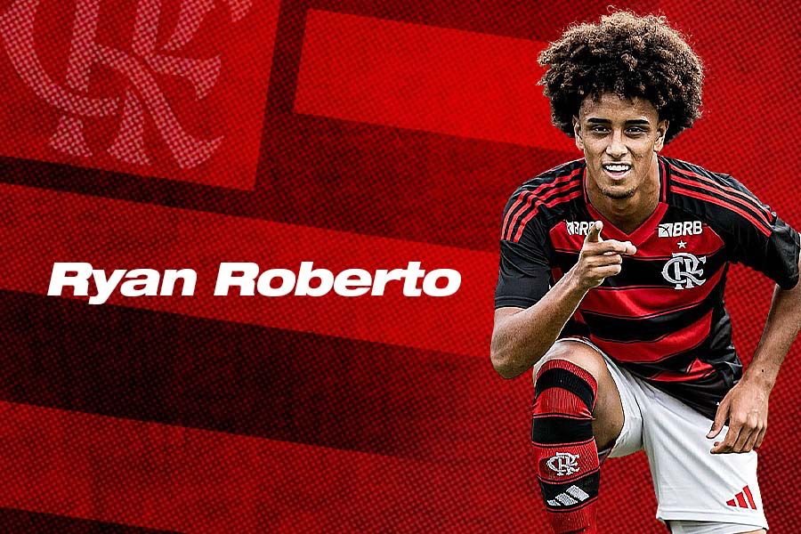 Wonderkid Brasil, Ryan Roberto. (Grafis: Deni Sulaeman/Skor.id).