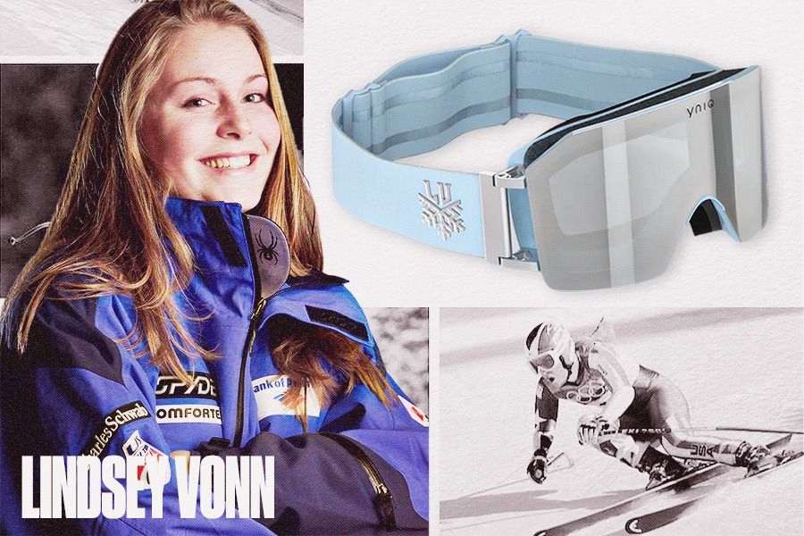 Yayasan nirlaba milik Lindsey Vonn menggandeng Yniq Eyewear untuk google ski edisi terbatas. (Rahmat Ari Hidayat/Skor.id)