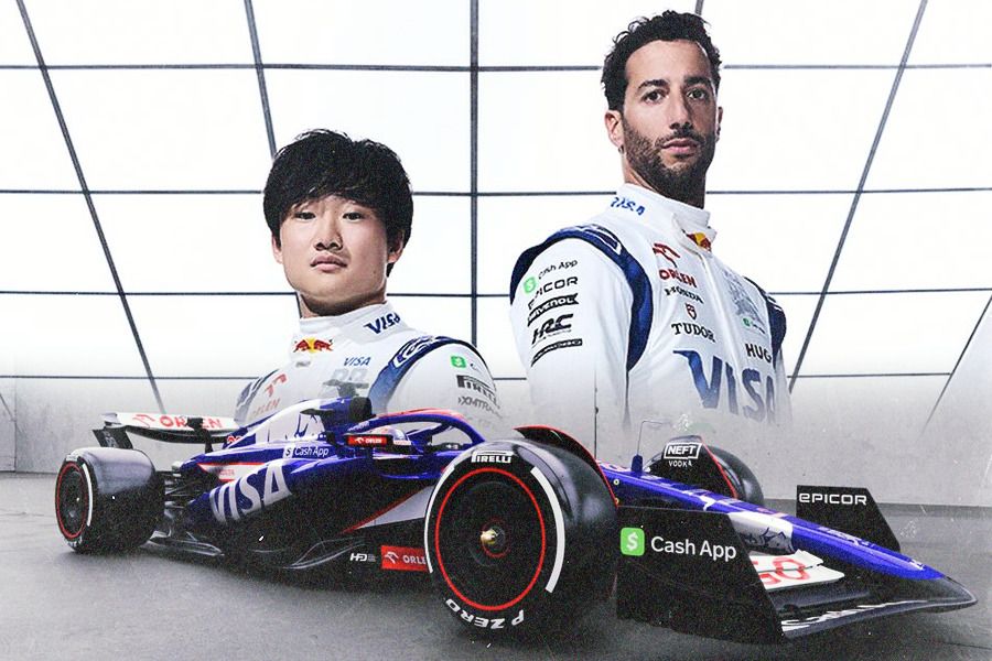 Yuki Tsunoda-Daniel Ricciardo (Visa Cash App RB F1 Team)